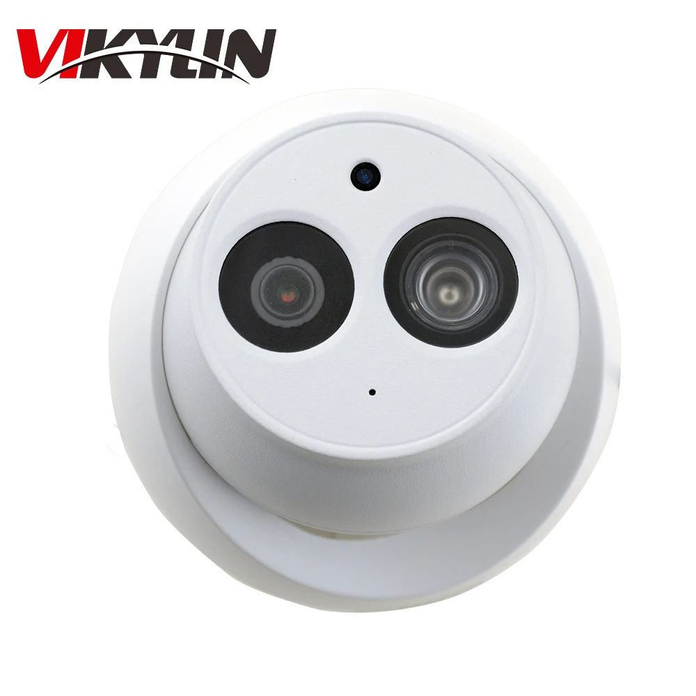 Vikylin IPC HDW4433C A 4MP IP Камера PoE H.265 со встроенным микрофоном Мини купольная камера