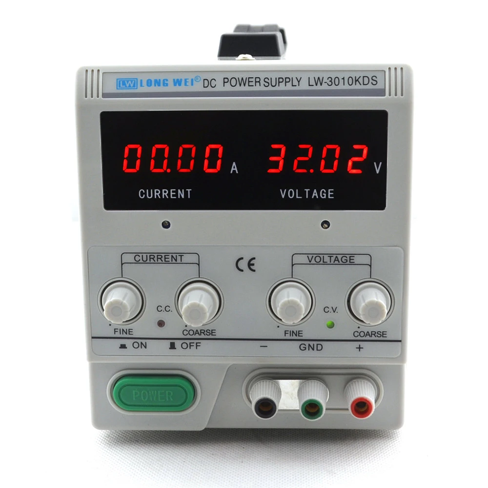  Multi-function protection LW-3010KDS 30V 10A 220v 0.01V/0.01A LED Digital Adjustable Switch DC Powe