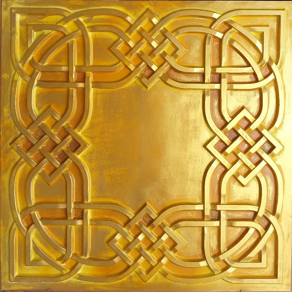Drop In Ceiling Tile Cafe Pub Decor Faux Tin Ceiling Panels