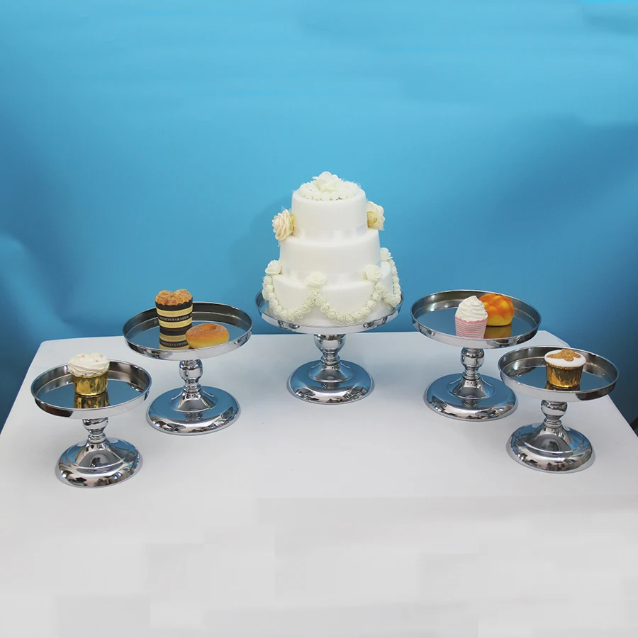 Зеркало Подставка для свадебного торта свадебного стола Дисплей вечерние праздника украшение, подставка для капкейков комплект на день рождения для детей
