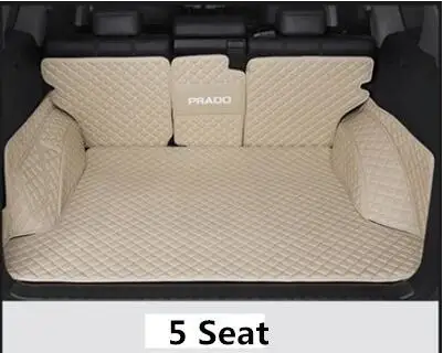 Car Full Trunk Tray Liner Cargo Mat Floor Protector Foot Pad Fits For TOYOTA LAND CRUISER PRADO 150 2010-2019 Free shipping |