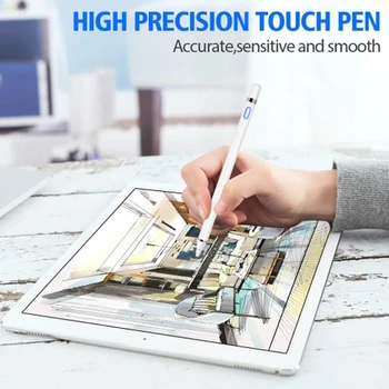 

For Apple iPad Pro 11 12.9 10.5 9.7 2018 2017 Active Stylus Touch Pen Smart Pencil For iPad mini 5 4 Air 1 2 3 tablet samsung