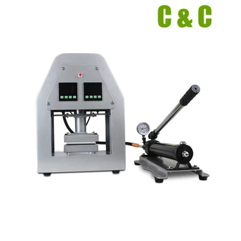 

12x12cm 4.7x4.7 inch Manual Hydraulic Rosin Press Dual Heat Plates 20 Ton High Pressure Oil Extractor Rosin Press Machine CK1704