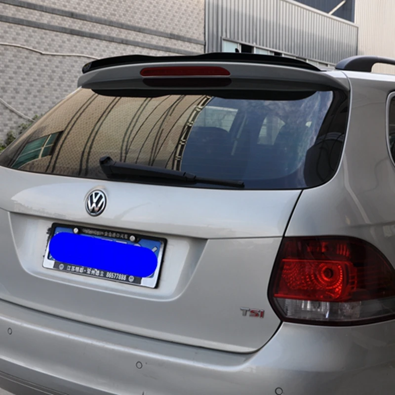 Для volkswagen golf 6 спойлер вагона 2010 2013 модель MK светильник высокого качества ABS