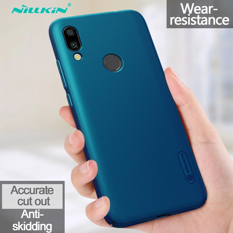 

Xiaomi Redmi 7 Case With Gift Holder NILLKIN Super Frosted Shield Plastic Hard Phone Cases Fundas For Xiaomi Redmi 7 Back Covers