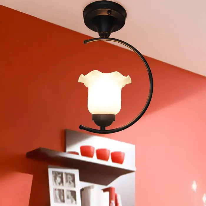 

Europe type pendant light single-head type suction a top luxury lamp about 34 cm diameter about 20 cm tall FG489