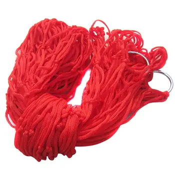 

Funny Indoor Swing Or Outdoor Colorful Nylon Mesh Hammock FG66