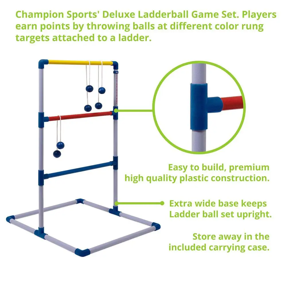 Лестница Набор для игры в мяч Гольф бросать игры на заднем дворе игрушки игры на открытом воздухе для взрослых и детей