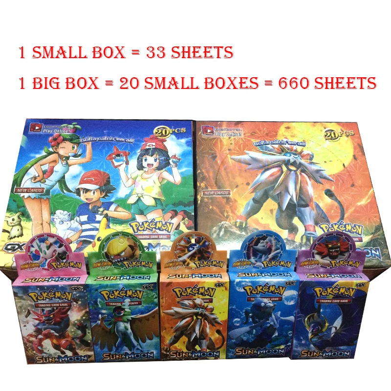 Tomy Pokemon 33PCS GX EX MEGA Cover Flash Card 3D Version SWORD SHIELD SUN&MOON Card Collectible Gift Children Toy