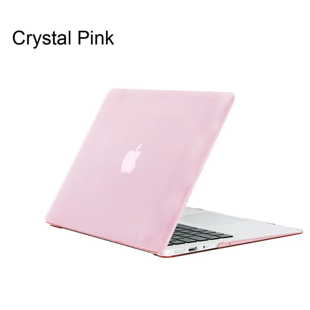 

Crystal Housing Case For Apple MacBook Air Pro Retina 11 12 13 15 Laptop Bag for coque MacBook Pro 13 15 Pouces Laptop Cases