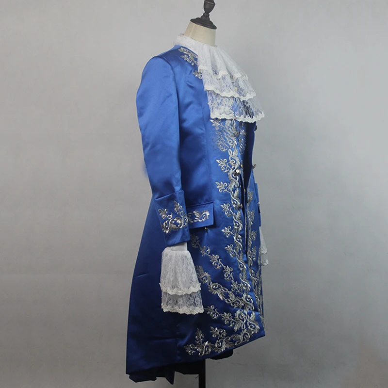 Beauty and the beast adult costumes party Prince cosplay costume halloween costumes jacket suits party carnival costume (4)