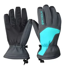 Boodun лыжные перчатки водонепроницаемые флисовые термоперчатки сноуборд снегоходные перчатки для мужчин и женщин Зимние перчатки для Sonwboarding