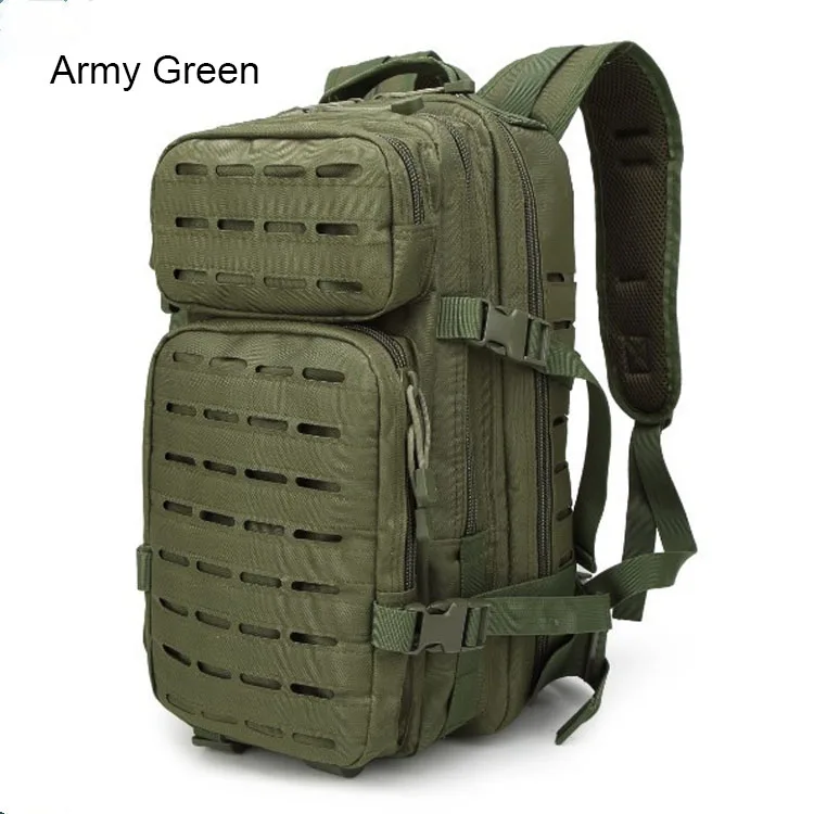 Армейские военные сумки, походный рюкзак, тактическая сумка, система Molle, камуфляжный треккинг, походный рюкзак, дорожные рюкзаки для мужчин X531A - Цвет: Army Green