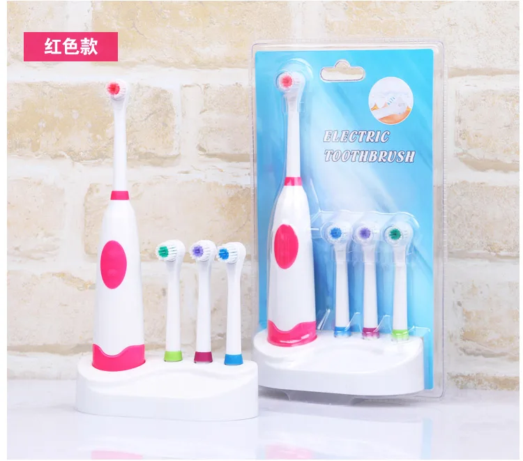 PARAQUAT Professional Electric Toothbrush Home Oral Care Devices Rotation Type Toothbrushes with Four Brush Heads | Бытовая техника