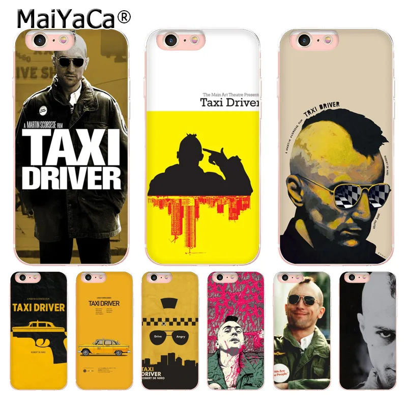 Роскошный модный чехол для телефона MaiYaCa Movie Taxi Driver для Apple iphone 11 pro 8 7 66S Plus X 5s SE XR XS MAX Mobile Cover