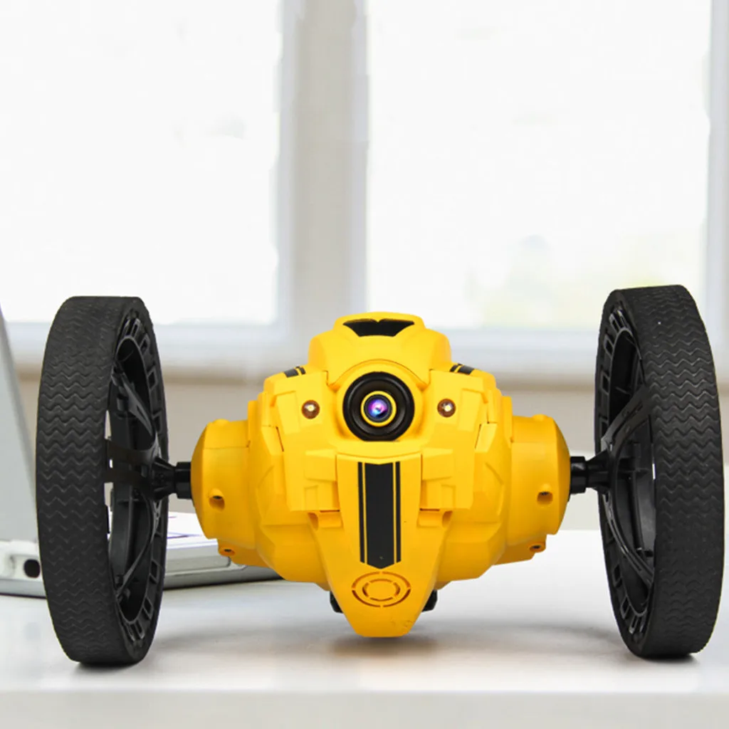Remote control toy car2.4GHz Wireless Remote Control Jumping RC Toy Bounce Cars Robot Toys remote control car  Z227