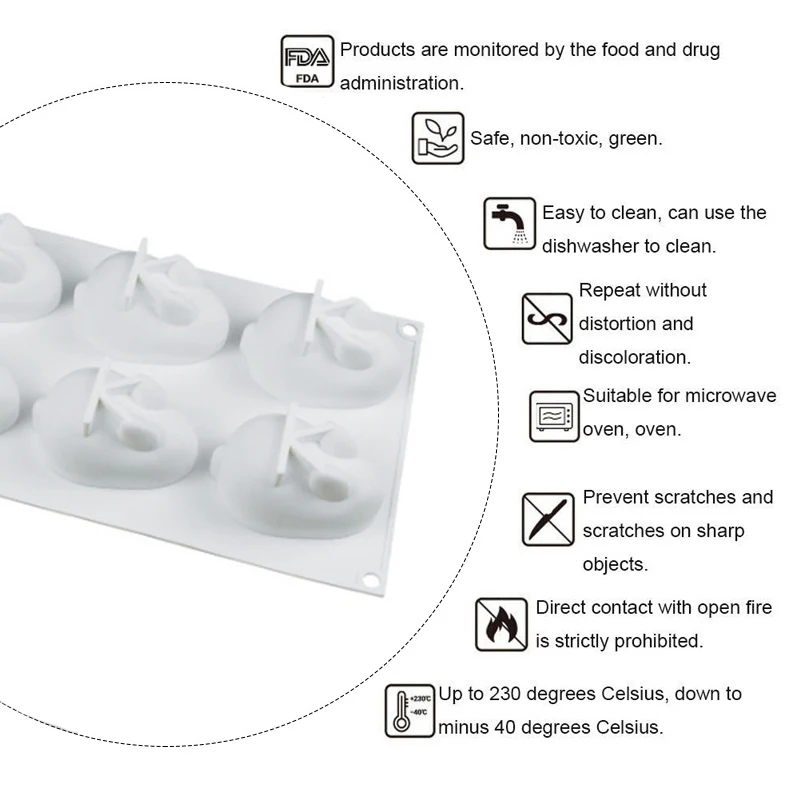 Силиконовая форма для мусса, форма для торта, форма для десерта, форма для выпечки, сковорода, инструменты для украшения торта