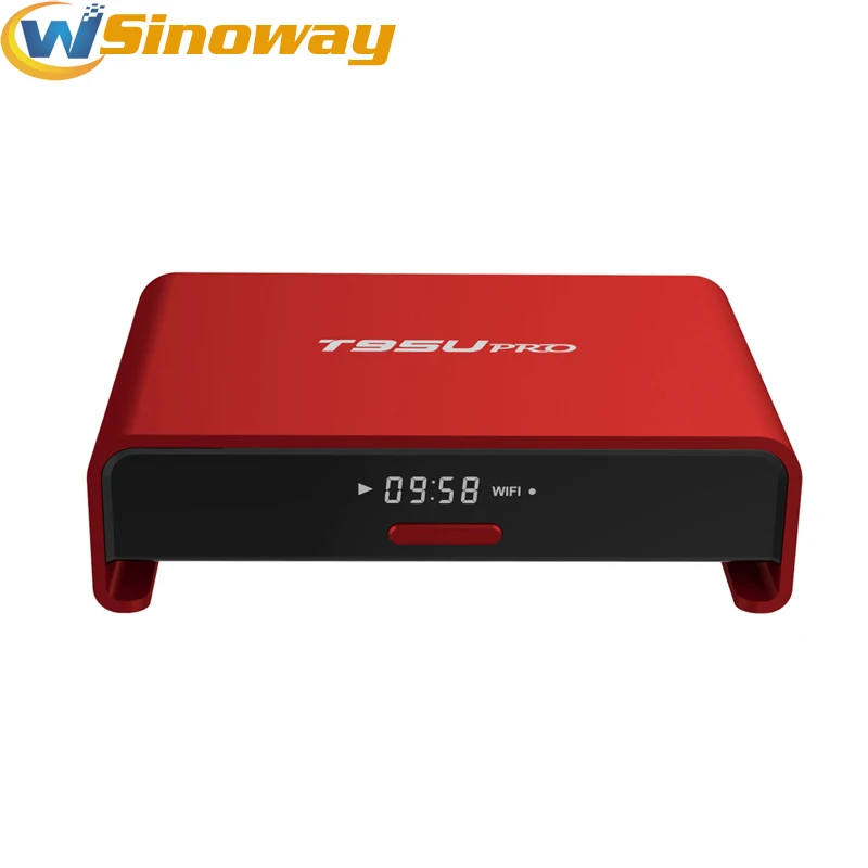 Prix pour T95U PRO Cortex-A53 2 GB/16 GB Double Bande WiFi Kodi VP9 H.265 UHD 4 K Lecteur Gigabit 1000 M LAN Android 6.0 Smart TV Box Amlogic S912 Prix pour T95U PRO Cortex-A53 2 GB/16 GB Double Bande WiFi Kodi VP9 H.265 UHD 4 K Lecteur Gigabit 1000 M LAN Android 6.0 Smart TV Box Amlogic S912