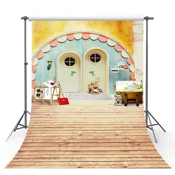 

Vinyl Photography Backdrops Children's lovely home background 5x7ft backdrops for Photo Studio fotografia Computer printing