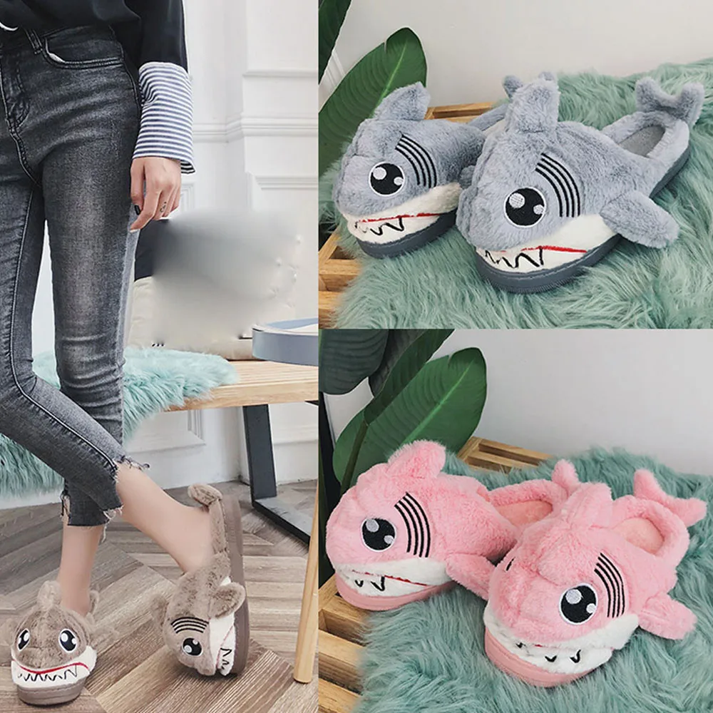 Luxury Women Shoes Fish Type Animal Cartoon Women Men