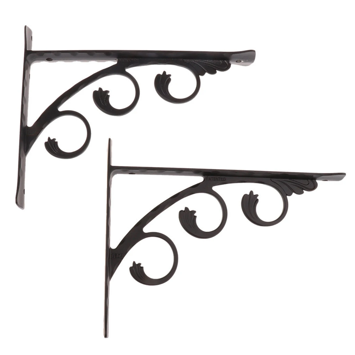 

2pcs Aluminum Shelf Bracket L Shape Thickened Corner Brace Shelf Right Angle Bracket for Commodity Furniture Fittings Hardware