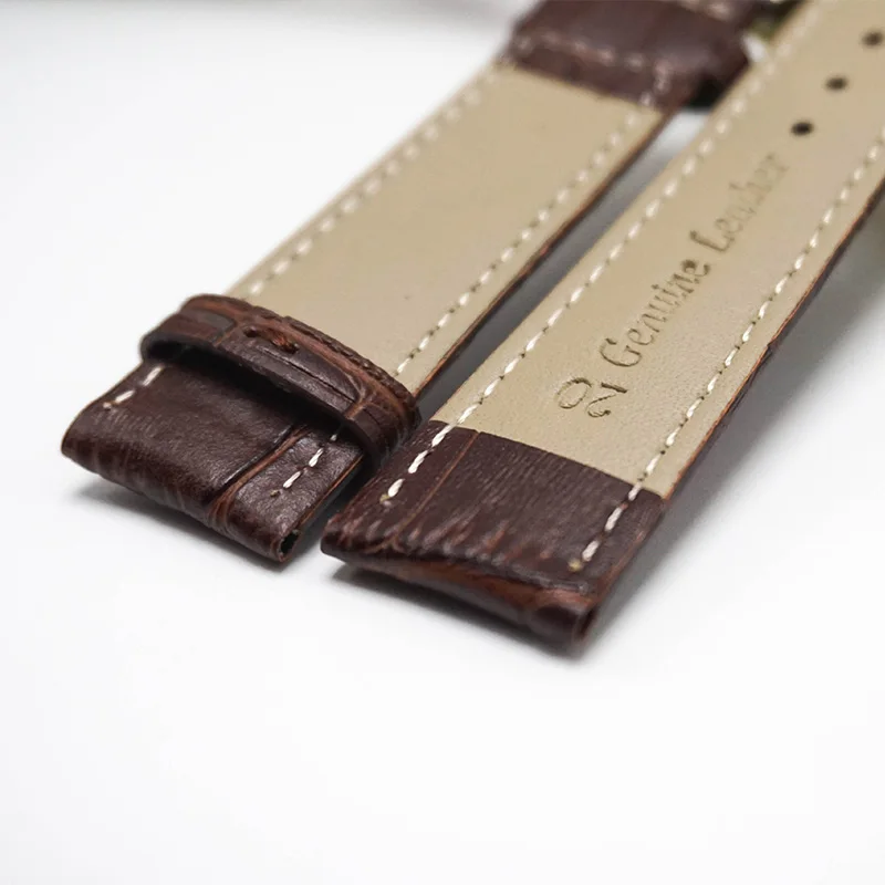 Ремешок для часов кожаный 16 мм 18 20 22 мм|watchband 20mm|correa de relojleather strap |