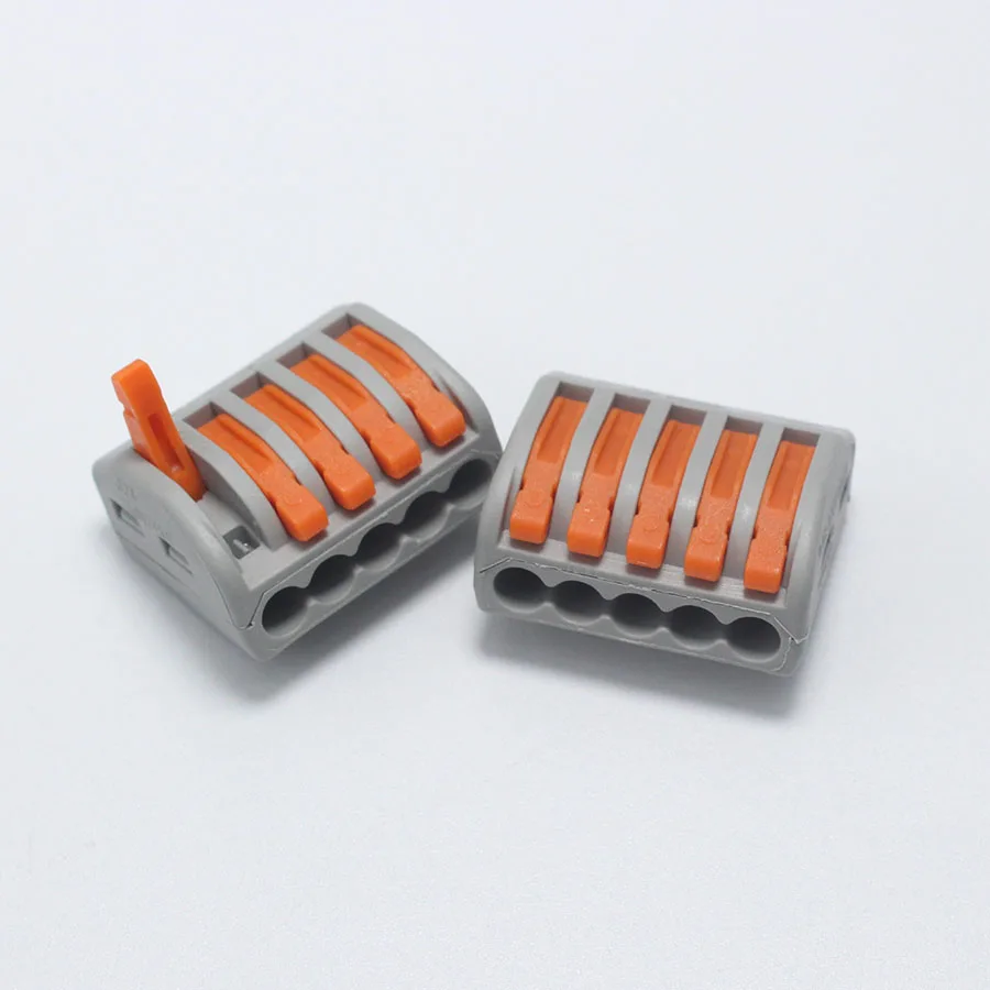 EClyxun 1 10 шт. PCT 212/213/215 Универсальный компактный провод 2pin/3pin/5pin разъем кондуктор