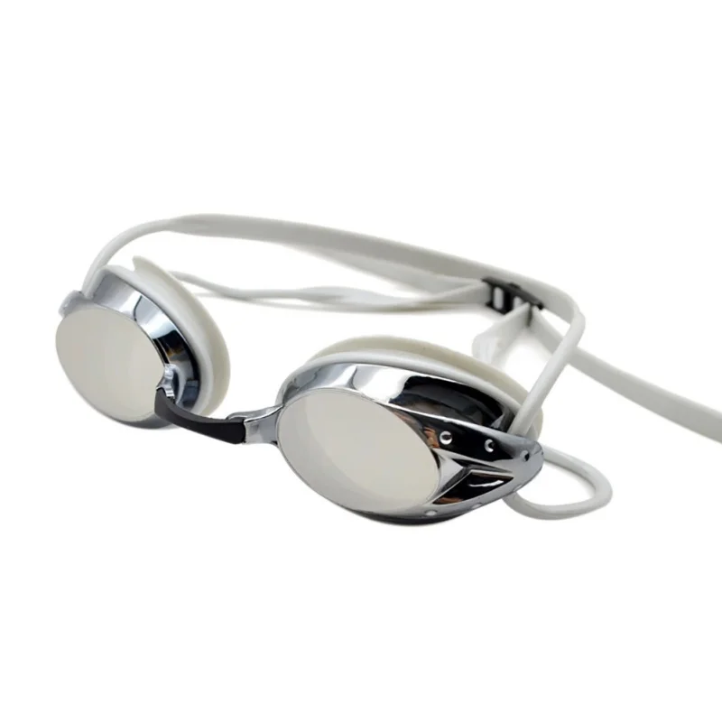 NewUnisex на открытом воздухе спортивные очки для плавания для взрослых Анти-туман Водонепроницаемый цветным напылением, Плавание очки с Длина планки между проемами линз Замена - Цвет: H
