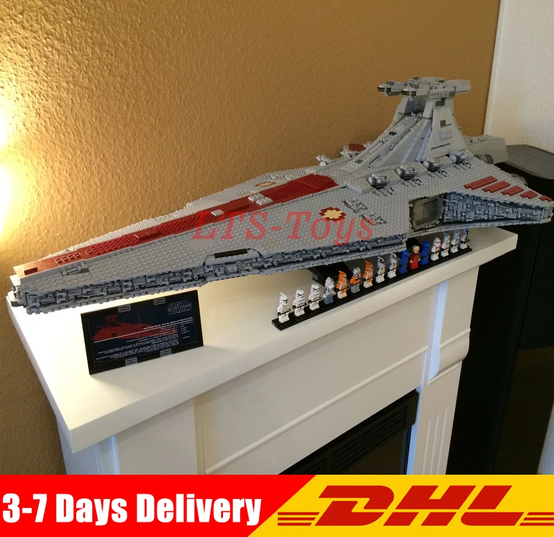 

IN Stock Lepin 05077 Star Wars 6125 PCS The Ucs ST04 Set Republic Cruiser Building Blocks Bricks Toys LegoINGLY Gift