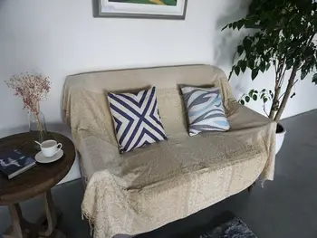 

Soft warm Chenille Blanket slipcover sofa towel jacquard blankets Multifunction stitching blankets thin Plaids bedsheet