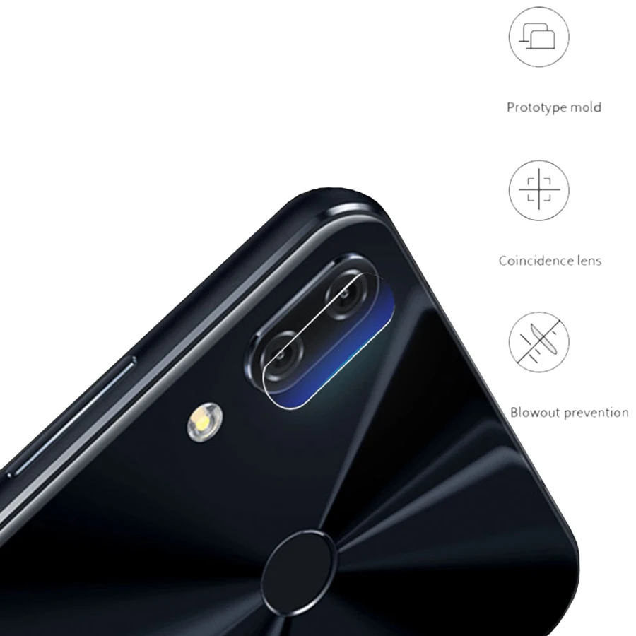Закаленное стекло для задней камеры Asus Zenfone Max Pro M2 ZB631KL M1 ZB601KL ZB602KL 6z ZS630KL прозрачная