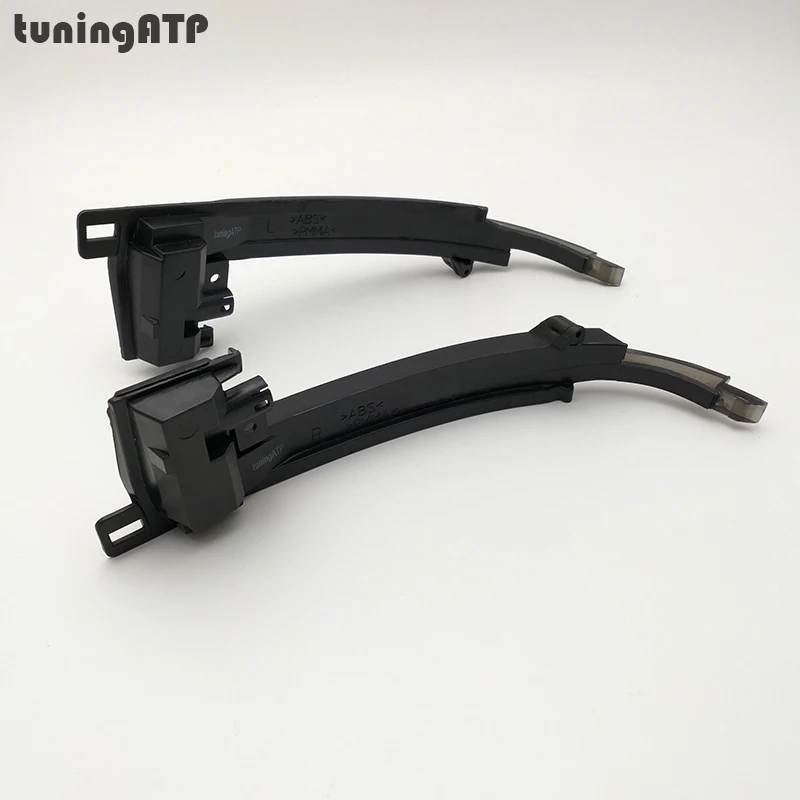 Tuningatp Копченый светодиодный крыло индикатор для зеркала динамический поворотники для Audi A3 S3 8 P подтяжки лица RS3 8 P