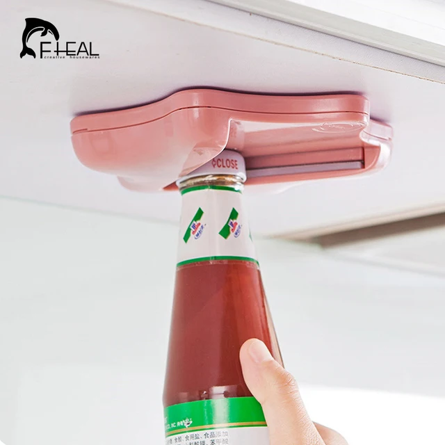 fheal creative wall mounted bottle opener anti slip can openers