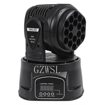 

18x3W Mini RGB Mixing LED Wash Effect Light LED Moving Head Stage Light