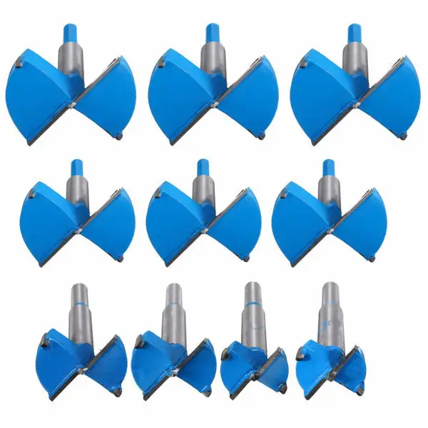

Kit 75-90mm Forstner Drill Bits Wood Working Boring Hard Alloy Hole Saw Cutter Set