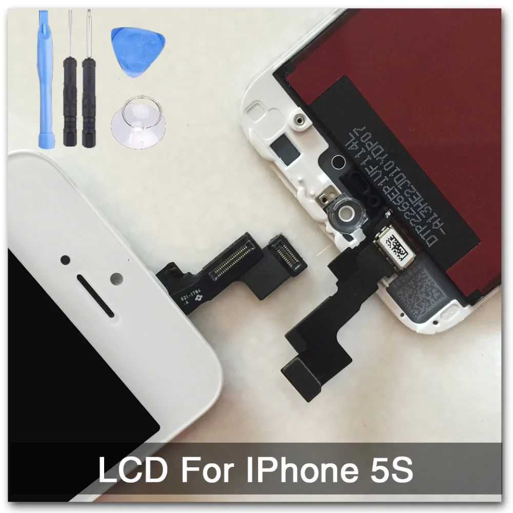 

100% good quality Replacement For iPhone 5S LCD With Touch Screen + Display Digitizer Assembly White