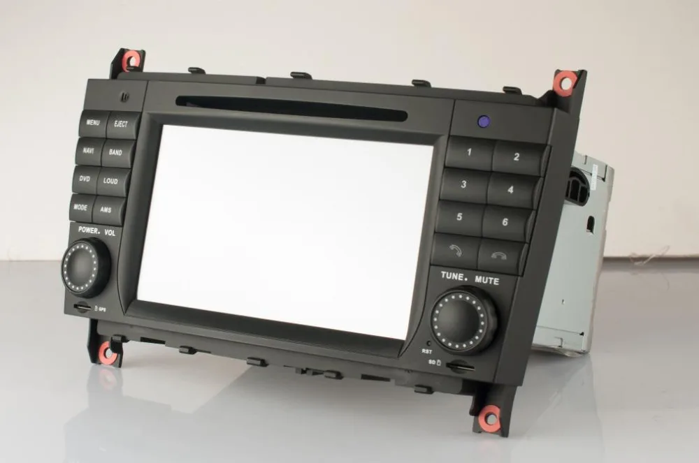 Excellent 2G RAM Quad Core Android 7.1 Car DVD GPS for Mercedes Benz C Class W203 C200 C230 C320 CLK 200 CLK350 CLK500 Car Radio Stereo 3