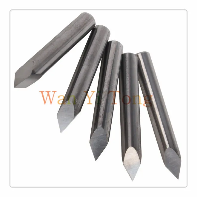 

Brand New 5x Carbide Steel 60 Degree 6mm CNC Router Triangular Pyramid Engraving Bits