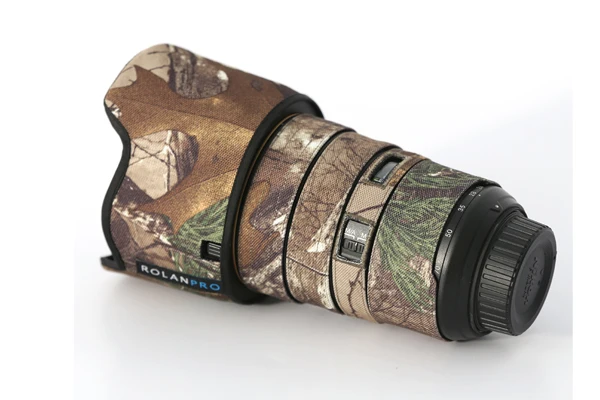 Jungle Camouflage Линзы rolanpro камуфляж пальто дождевик для Nikon AFS 24-70 мм F2.8G объектив защитный рукав пистолеты защитный чехол одежда DSLR - Цвет: Jungle Camouflage
