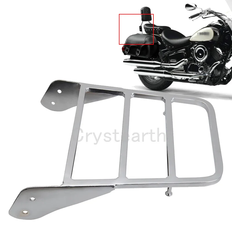 Багажный стеллаж для Yamaha V-Star 1100 Classic / Dragstar XVS 1100 2000-2011 01 02 03 04 05 06 07 08 09 10