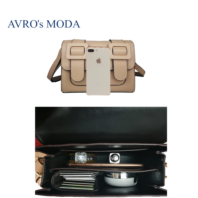 Женская сумка Кроссбоди AVRO's MODA из натуральной кожи через плечо|Сумки с ручками|