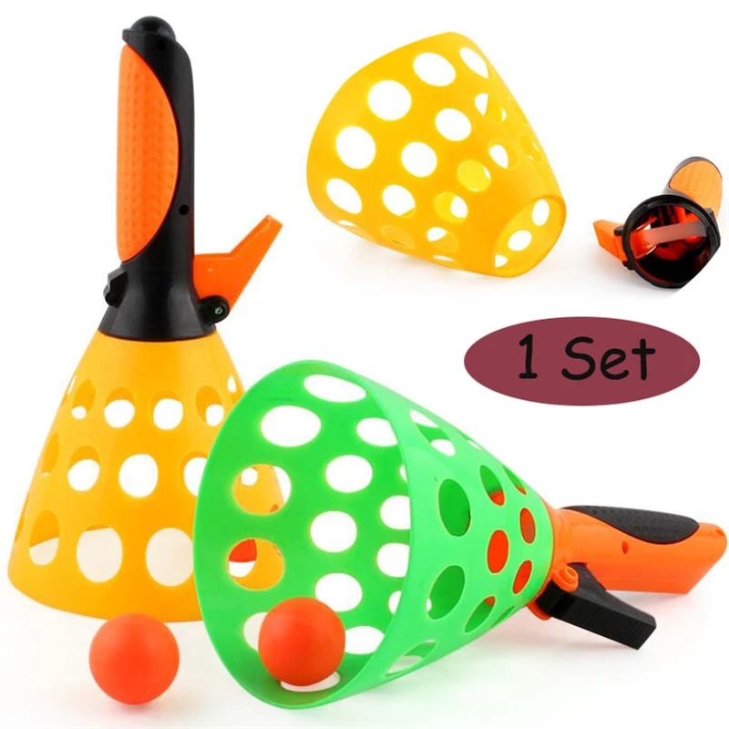 

1 Set Perception Training Double Sports Toys Launch Bouncing Ball Large Butt Ball Throwing Ball Exercise Sports Game For Kids