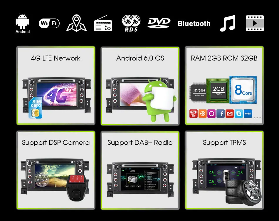 Cheap Ownice C500 Android 6.0 Octa 8 Core Car DVD player for Suzuki Grand Vitara Android 6.0 Wifi 4G GPS BT Radio 2GB RAM 32GB ROM 3 Cheap Ownice C500 Android 6.0 Octa 8 Core Car DVD player for Suzuki Grand Vitara Android 6.0 Wifi 4G GPS BT Radio 2GB RAM 32GB ROM 3