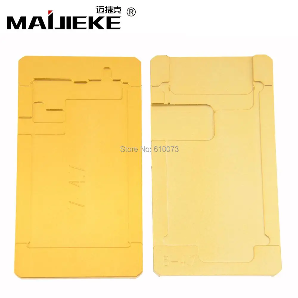 

Polarizer mould for iphone 8 7 6s 6 plus LCD remove polarizer film glue adhesive UV glue mold holder OCA Mold for screen repair