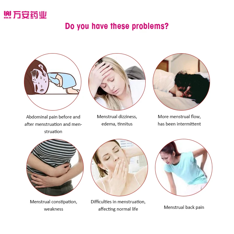 20Pcs/2pack Silver-ion Feminine Hygiene Pads Zimeishu Medical Anion Sanitary Gynecological Pads Cure Care Pearls Vaginal Tampons 5