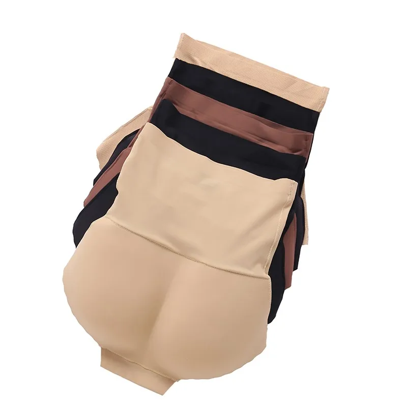 S-XL High Waist Sexy Padding Panties Bum Padded Butt lifter Enhancer Hip Push Up Panties Underwear Seamless Panties Buttocks