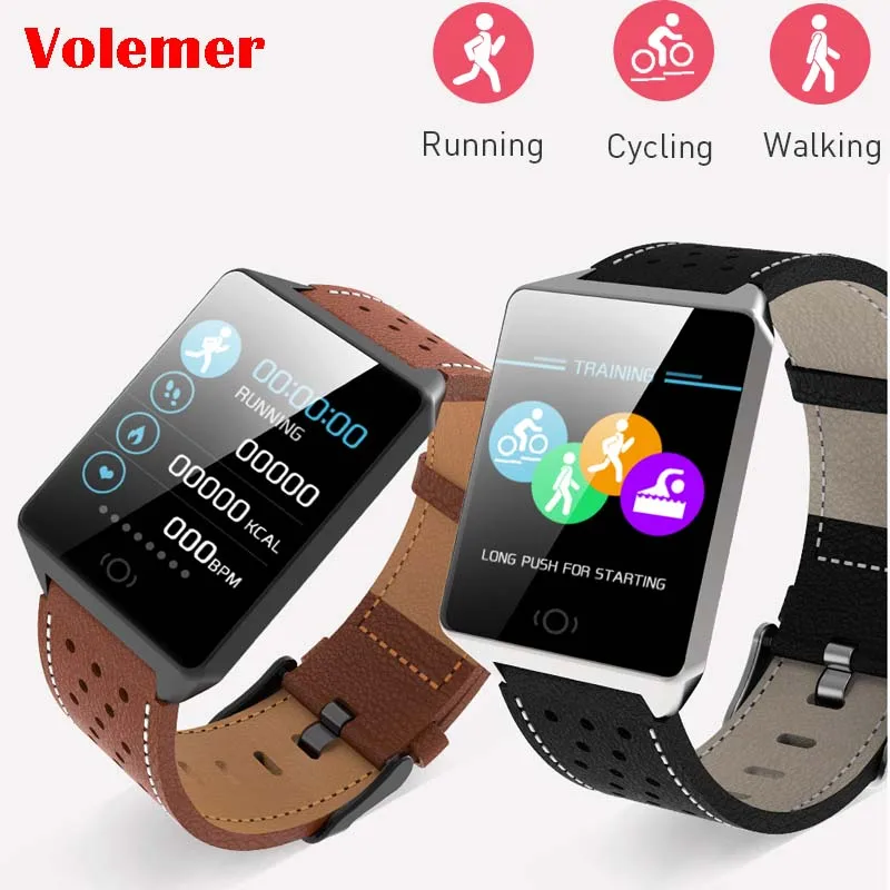CK19 Smart Watch IP67 Waterproof Wearable Device Bluetooth Pedometer Heart Rate Monitor Color Display Smartwatch For Android/IOS