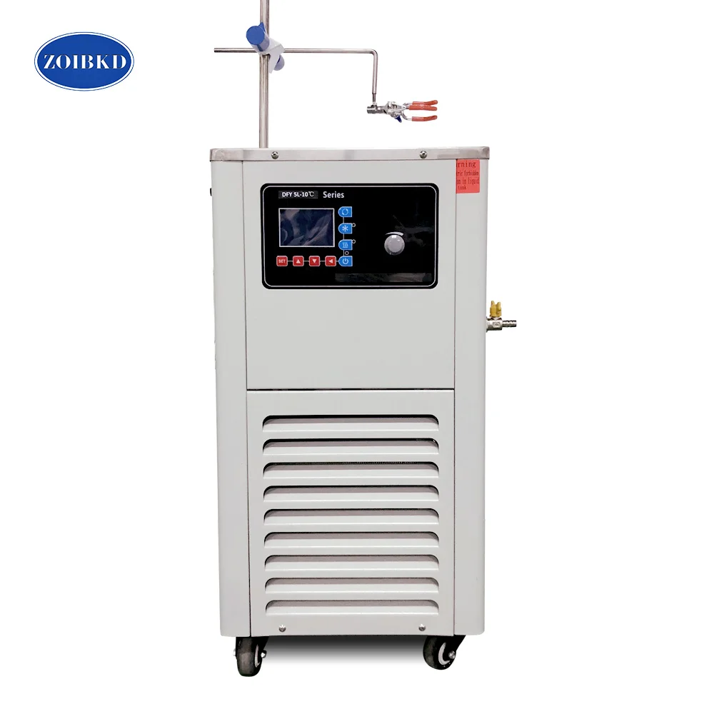 ZOIBKD DFY 5/10 Laboratory low temperature constant temperature reaction bath -10 -- 99 With magnetic stirring
