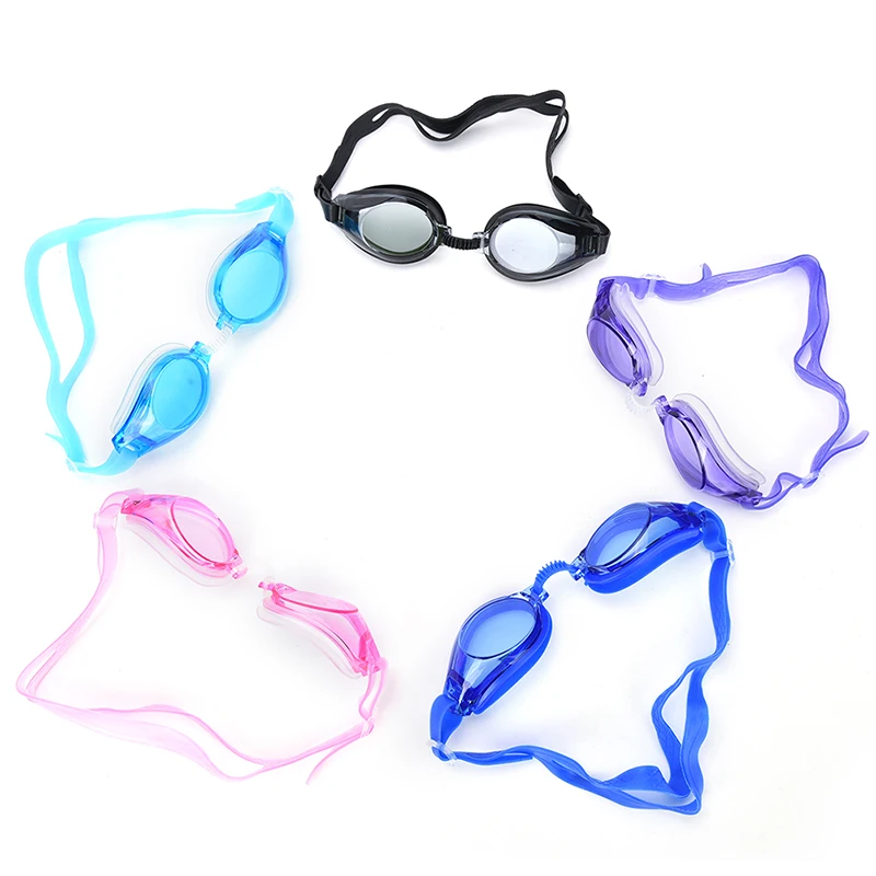 5 Colors Swimming glasses Children Professional water glasses anti fog