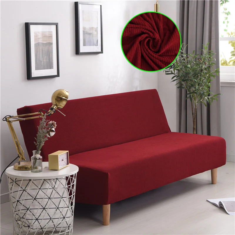 

Corduroy Sofa Bed Cover thick Stretch Couch Cover Slipcover For Without Armrest Folding Futon Sofa bed Convertible Couch Sleeper